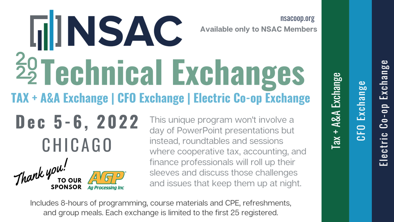 NSAC Technical Exchanges