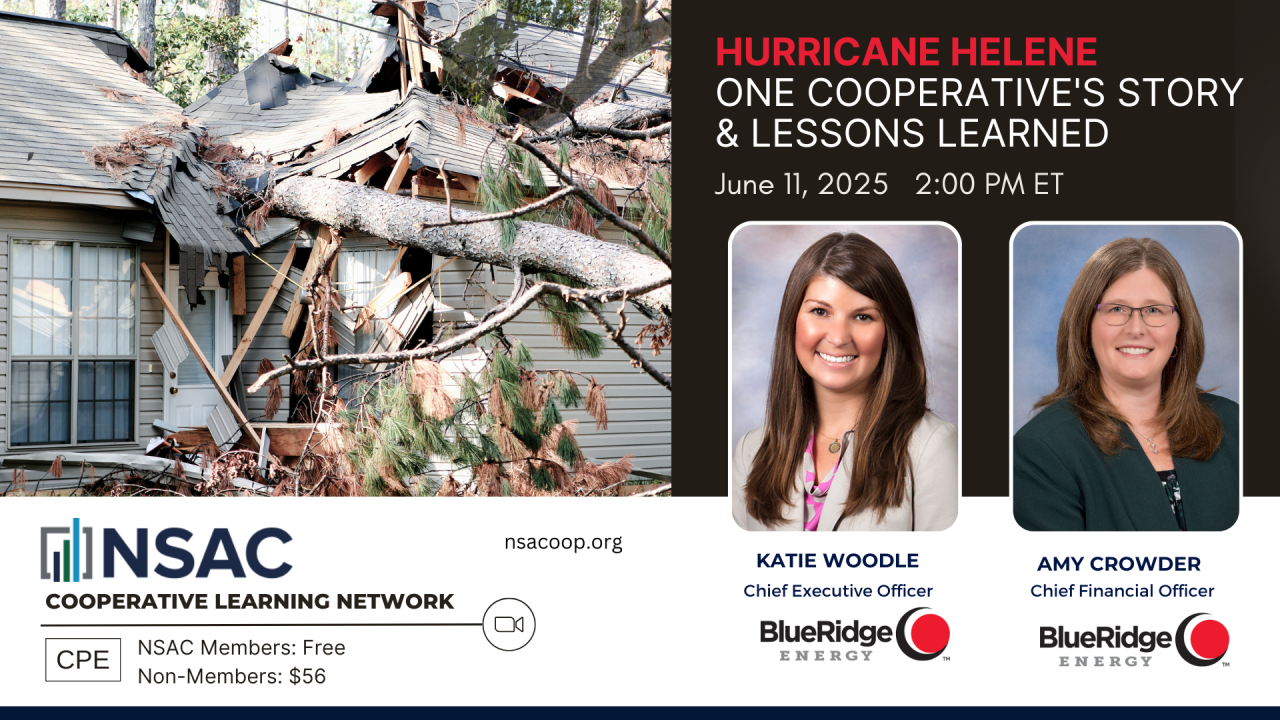Hurricane Helene - One Cooperative's Story & Lessons Learned