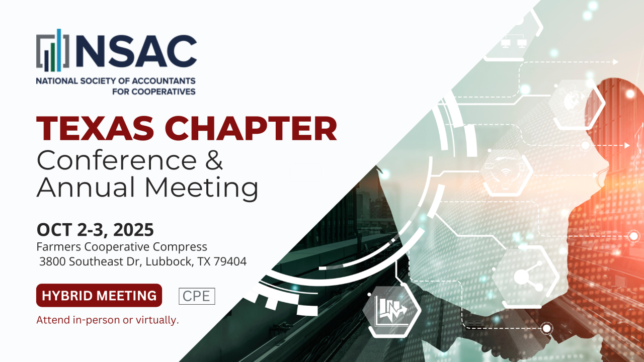 NSAC Texas Chapter 2025 Conference & Annual Meeting