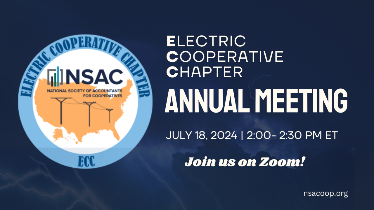 NSAC Electric Cooperative Chapter (ECC) 2024 Annual Meeting