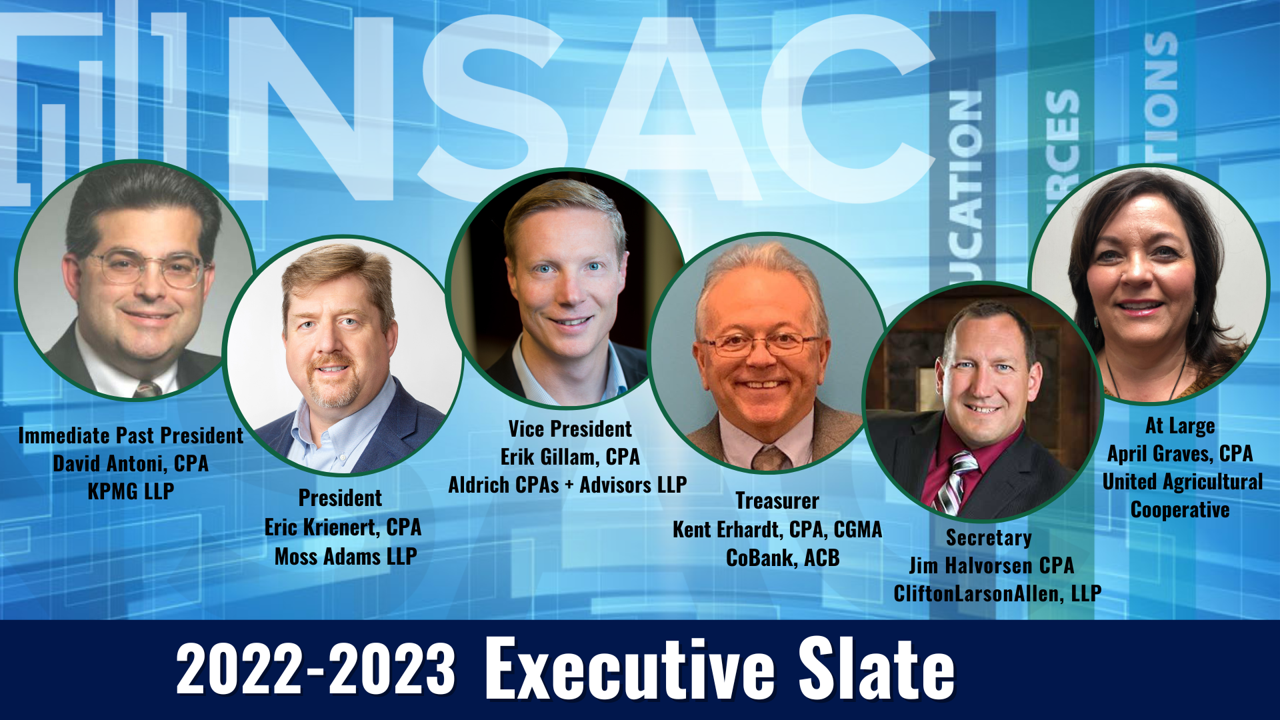 NSAC Elects Board of Directors for 2022-2023 Term