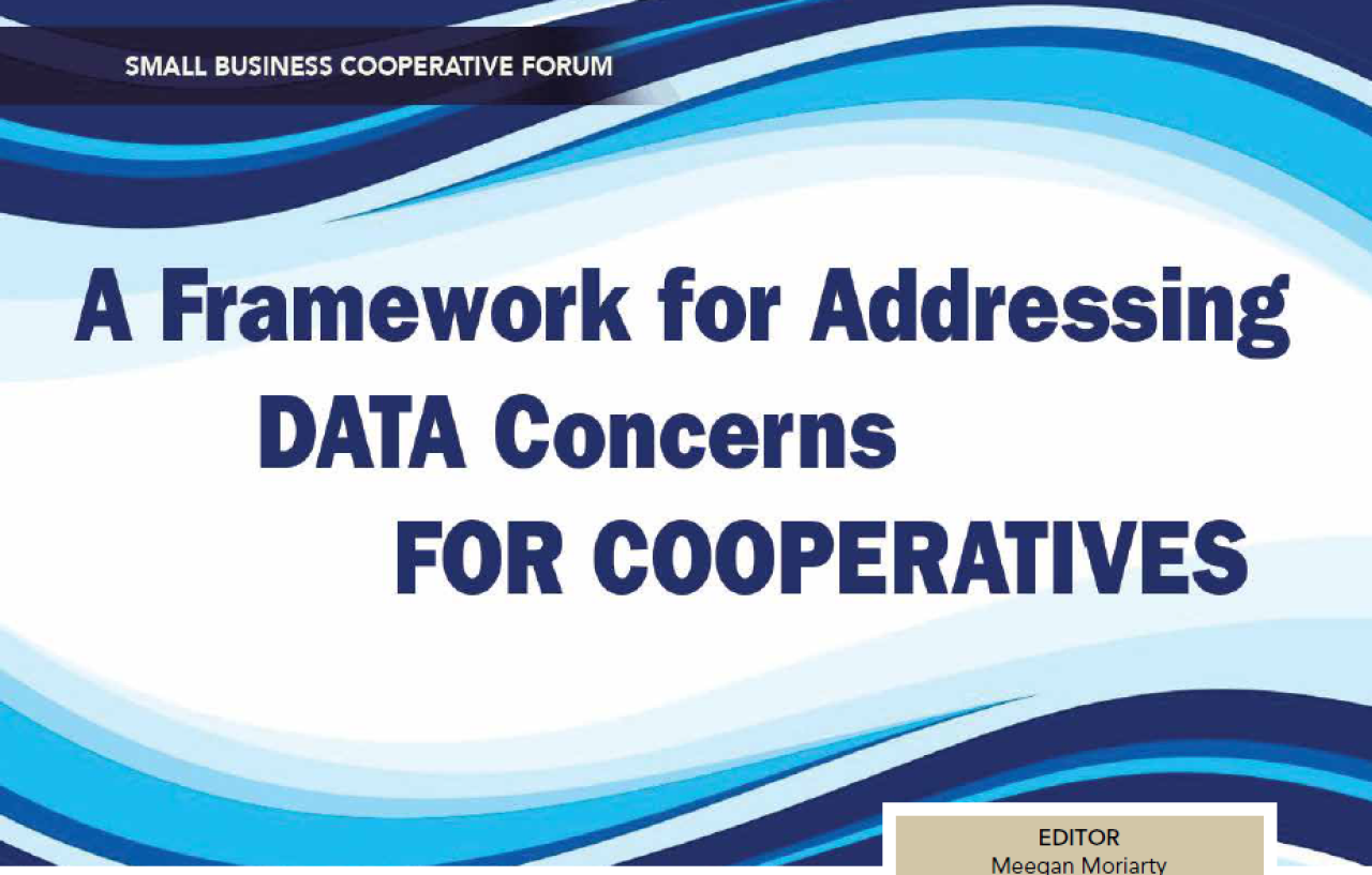A Framework for Addressing Data Concerns for Cooperatives