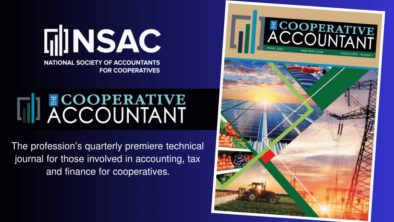 The Cooperative Accountant Spring 2026