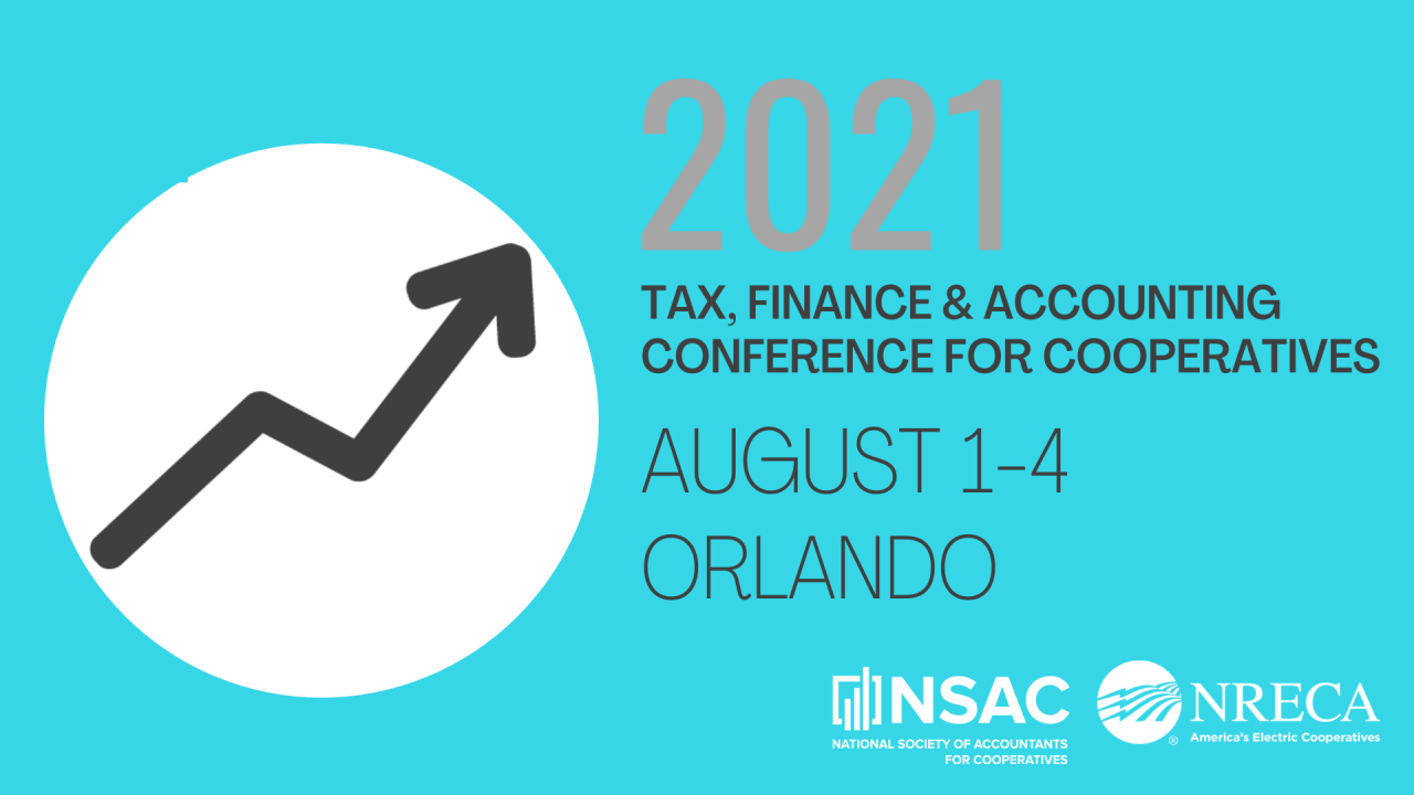 2021 Tax Finance & Accounting Conference for Cooperatives