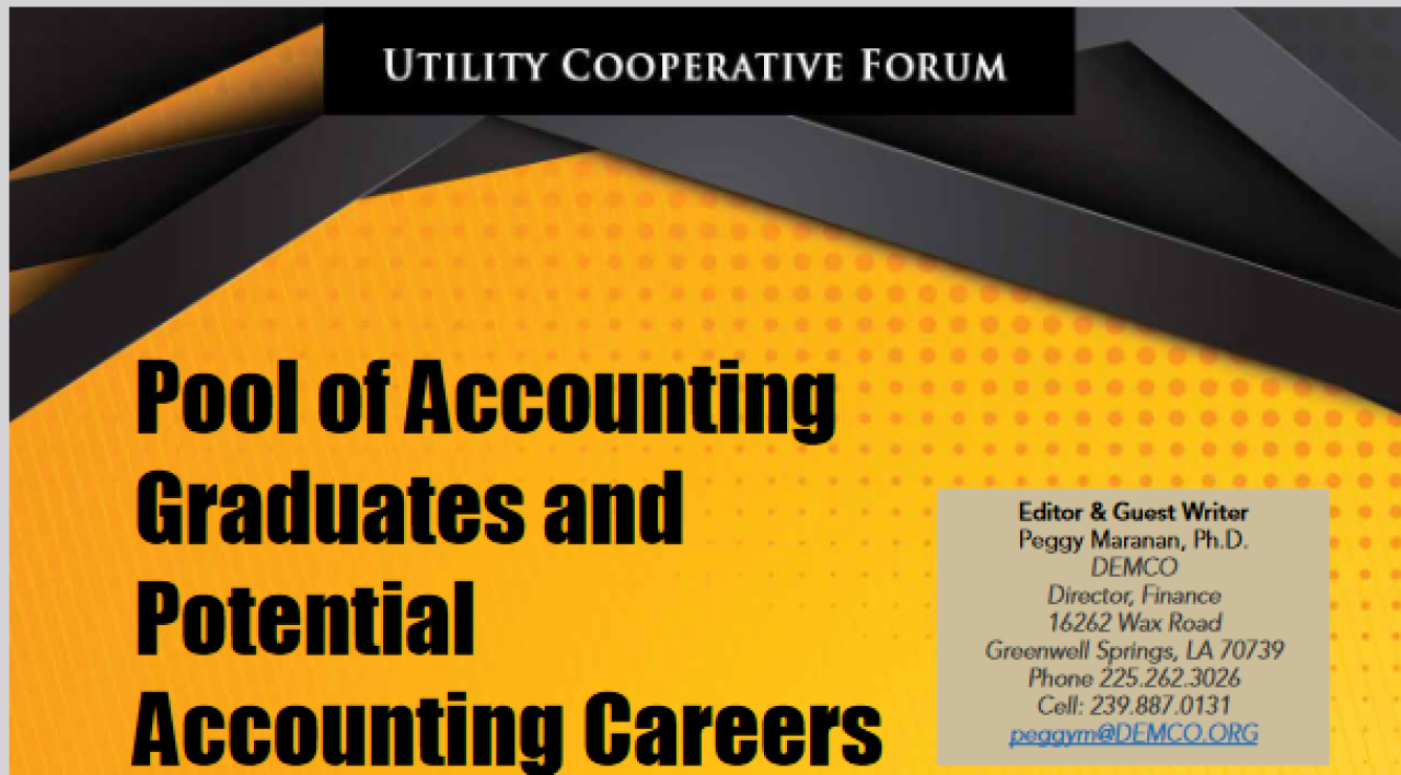 Pool of Accounting Graduates and Potential Accounting Careers