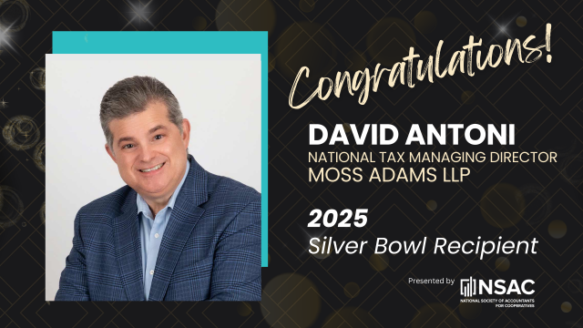 NSAC Honors David Antoni with the 2025 Silver Bowl Award