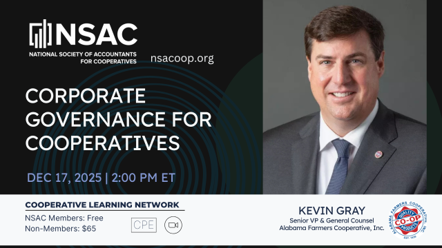 Corporate Governance for Cooperatives