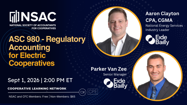 ASC 980 - Regulatory Accounting for Electric Cooperatives