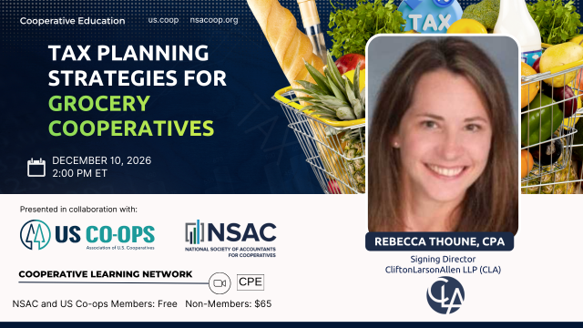 Tax Planning Strategies for Grocery Cooperatives