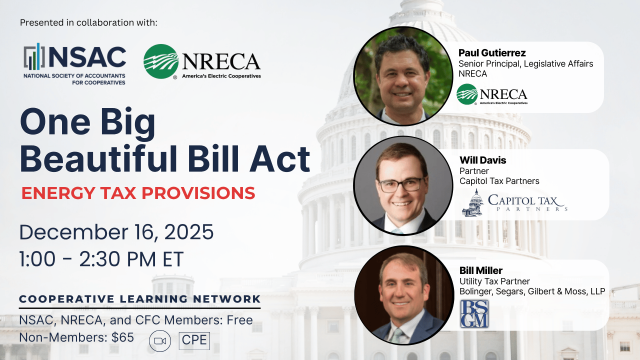 One Big Beautiful Bill Act: Energy Tax Provisions