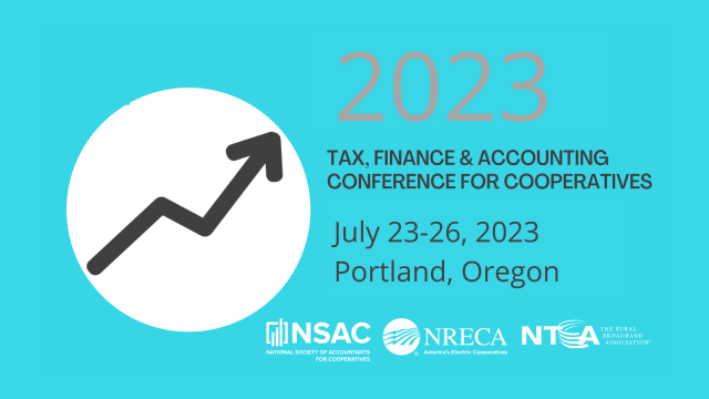 2023 Tax, Finance & Accounting Conference for Cooperatives (TFACC)