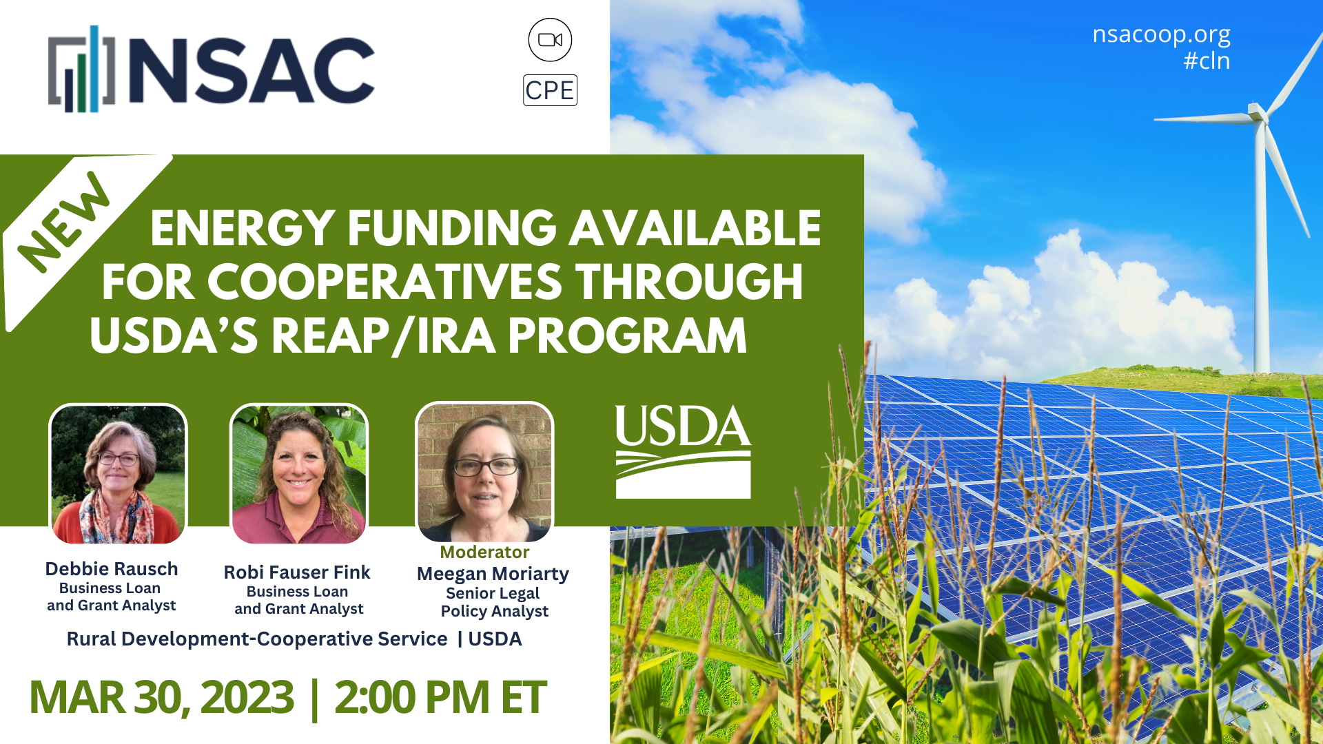 USDA Community Facilities Direct Loan and Grant Program Webinar