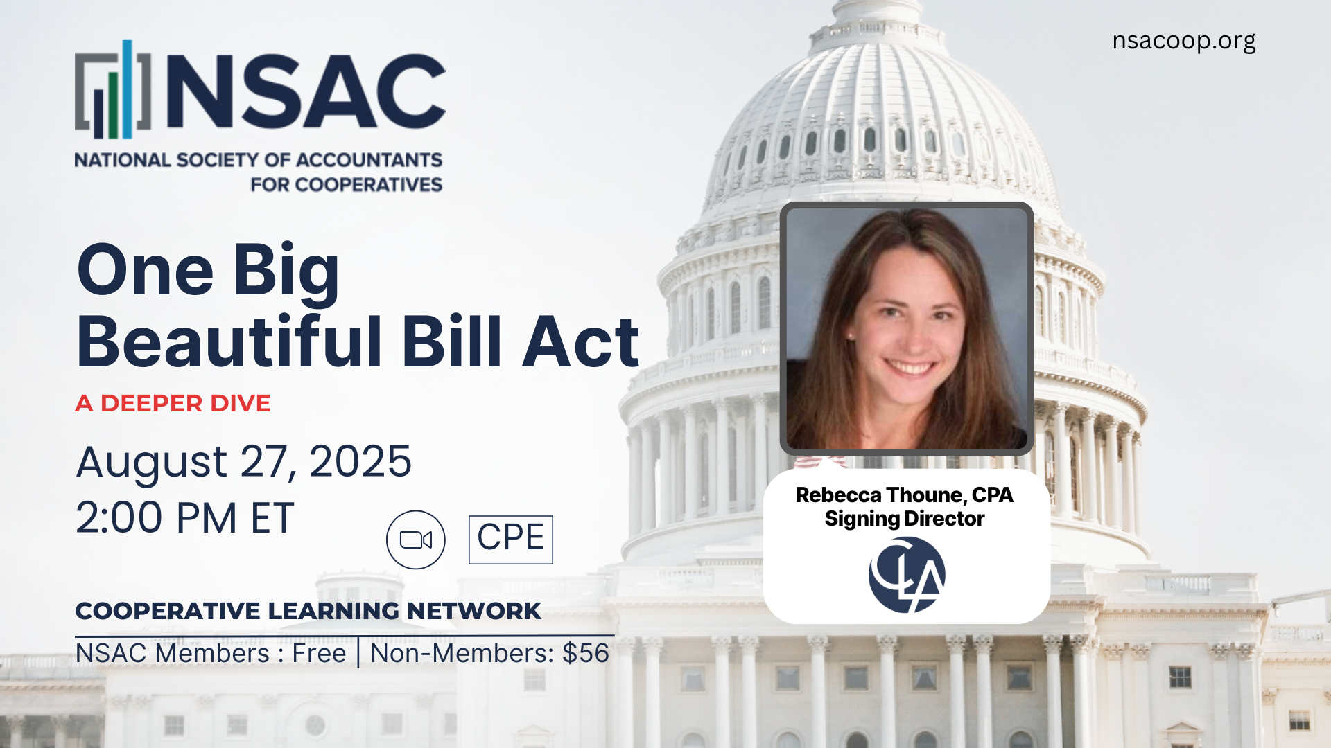 One Big Beautiful Bill:  A Deeper Dive